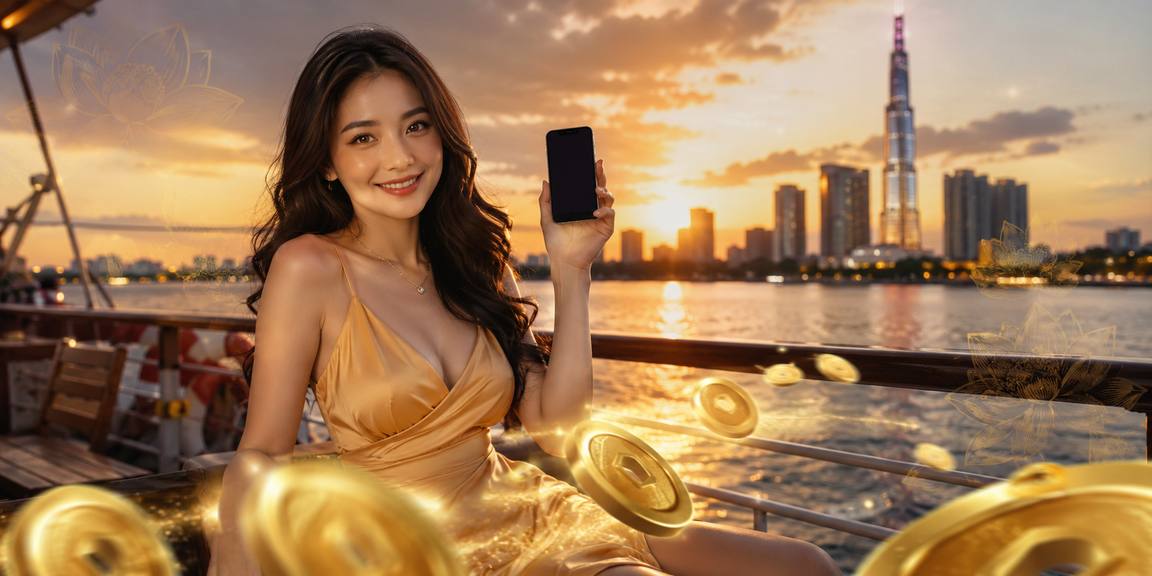ay88 Sen Vang Megaways quay gọn trên màn hình điện thoại